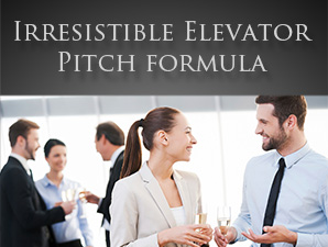Irresistible elevator pitch Formula NLP sales
